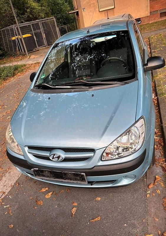 Blau Gebraucht 2008 Hyundai Getz Kleinwagen | 1.890 € (Etwas zu teuer) - Bild 1/4