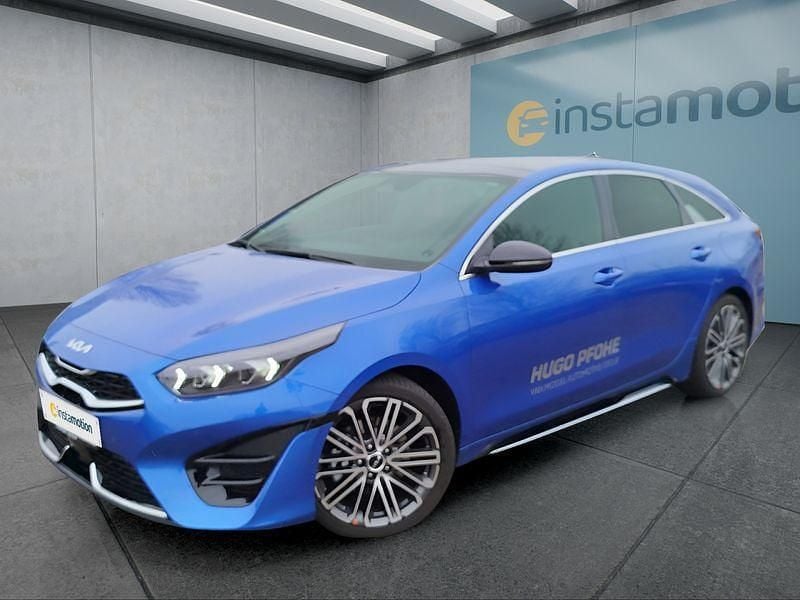 Blau Gebraucht 2024 Kia ProCeed GT-Line Kleinwagen | 30.599 € (Fairer Preis) - Bild 1/4