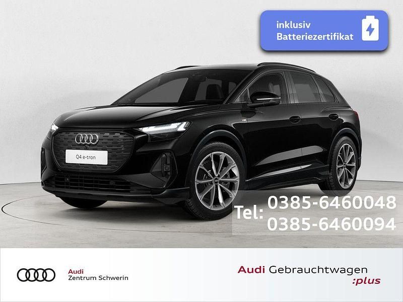 Mythosschwarz Gebraucht 2022 Audi Q4 e-tron Sport SUV | 34.990 € (Etwas zu teuer) - Bild 1/4