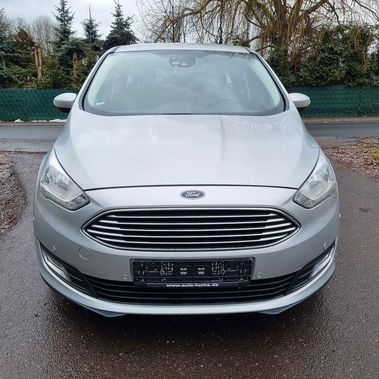 Gebraucht Ford C-MAX Titanium 125 PS (91 kW) 2018 Silber Van / Kleinbus