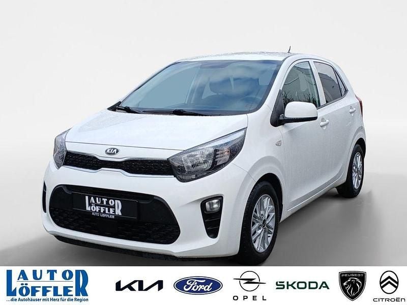 Weiß Gebraucht 2020 Kia Picanto DREAM-TEAM Edition Kleinwagen | 12.402 € (Fairer Preis) - Bild 1/4