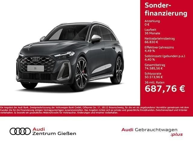Daytonagrau perleffekt Gebraucht 2024 Audi S5 Ambiente Kombi | 66.830 € (Fairer Preis) - Bild 1/4