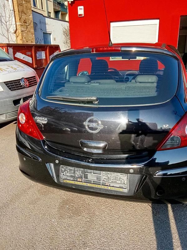 Gebraucht Opel Corsa 60 PS (44 kW) 2007 Schwarz Kleinwagen