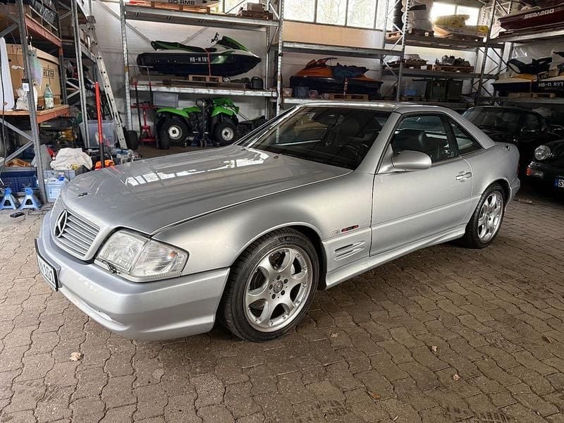 Gebraucht Mercedes SL320 Mille Miglia 224 PS (164 kW) 2001 Silber Cabrio