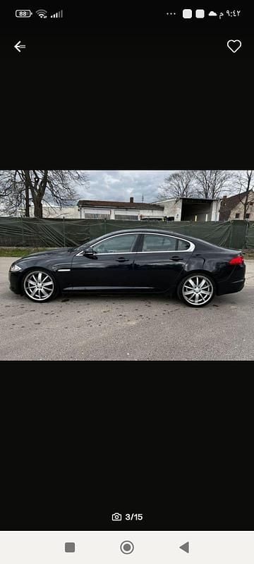 Gebraucht Jaguar XF 240 PS (176 kW) 2011 Schwarz Limousine