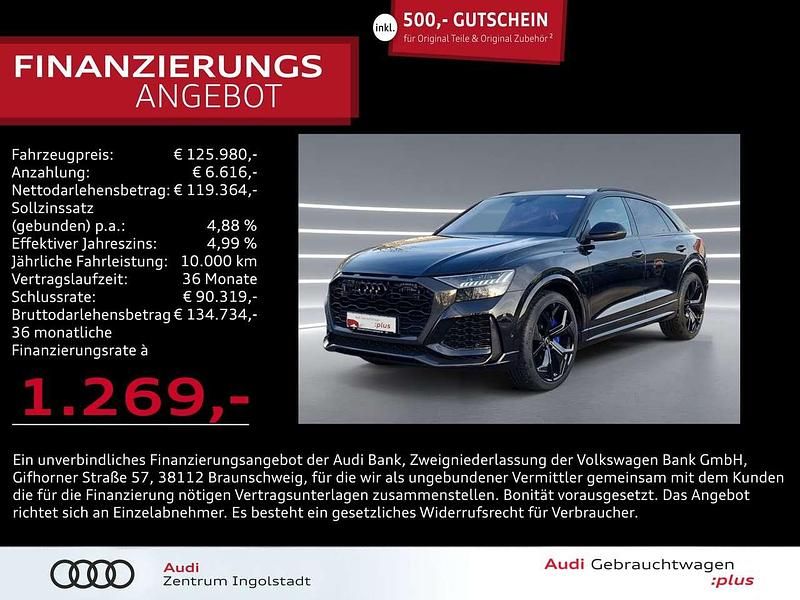 Schwarz Gebraucht 2023 Audi RS Q8 Sport SUV | 125.980 € (Etwas zu teuer) - Bild 1/2
