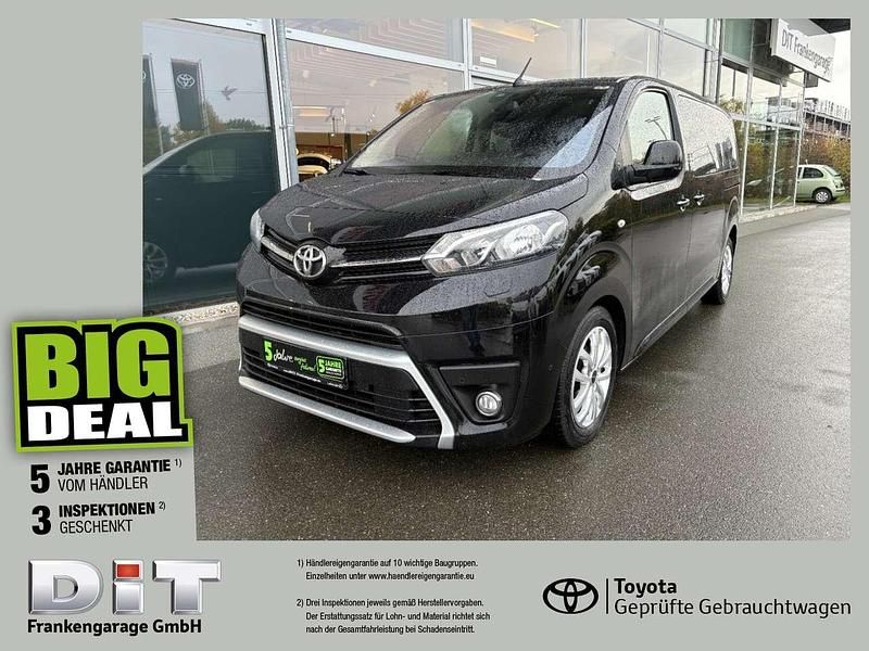 Gebraucht Toyota Proace Verso Team 150 PS (110 kW) 2018 Mysticschwarz mica Kombi