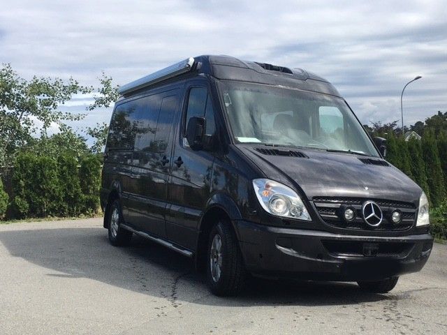 Schwarz metallic Gebraucht 2008 Mercedes Sprinter Van | 10.399 € (Superpreis) - Bild 1/4
