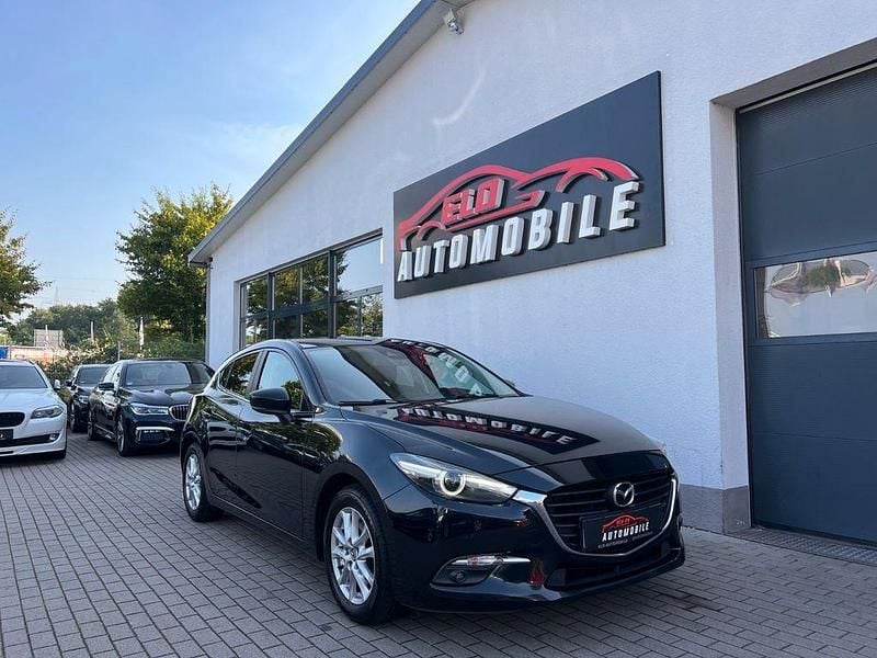 Schwarz Gebraucht 2017 Mazda 3 Exclusive-Line Limousine | 11.300 € (Fairer Preis) - Bild 1/4