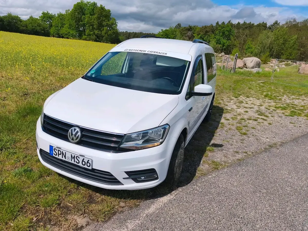 Gebraucht VW Caddy 150 PS (110 kW) 2016 Weiß Van / Kleinbus