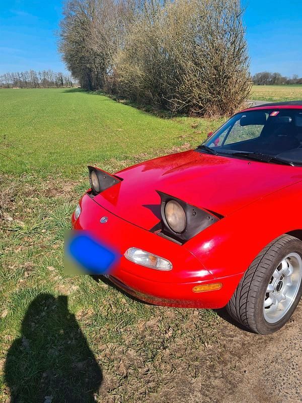 Gebraucht Mazda MX5 1996 Rot Cabrio
