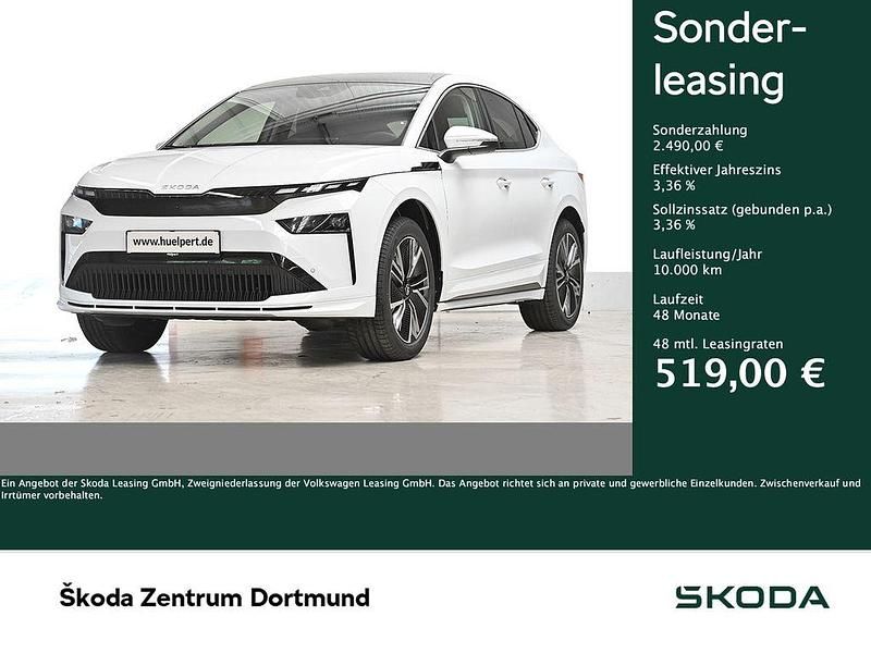 Weiß Neu 2025 Skoda Enyaq iV SUV | 50.990 € - Bild 1/4