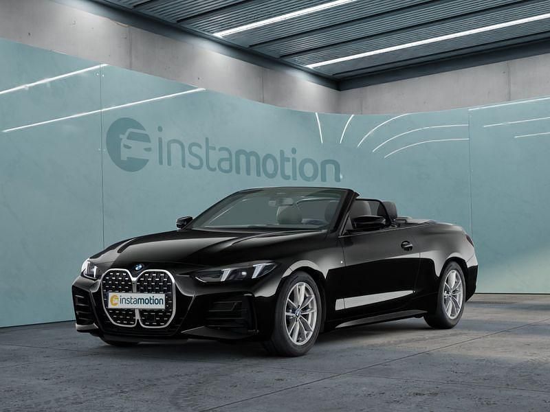 Schwarz Gebraucht 2024 BMW 420 M Sport Cabrio | 50.599 € (Teuer) - Bild 1/4