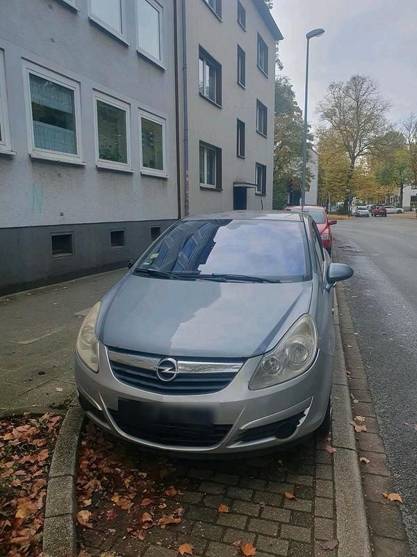 Silber Gebraucht 2007 Opel Corsa Kleinwagen | 750 € (Superpreis) - Bild 1/4