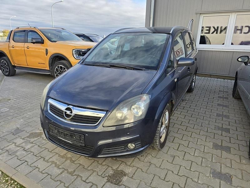 Blau Gebraucht 2007 Opel Zafira Van / Kleinbus | 550 € (Superpreis) - Bild 1/4