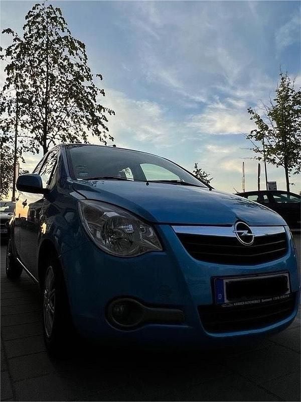 Blau Gebraucht 2009 Opel Agila Kleinwagen | 2.100 € (Fairer Preis) - Bild 1/4
