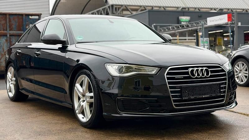 Schwarz Gebraucht 2015 Audi A6 S-Line Limousine | 24.950 € (Fairer Preis) - Bild 1/4