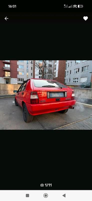 Gebraucht Lancia Delta 162 PS (119 kW) 1990 Rot Kleinwagen