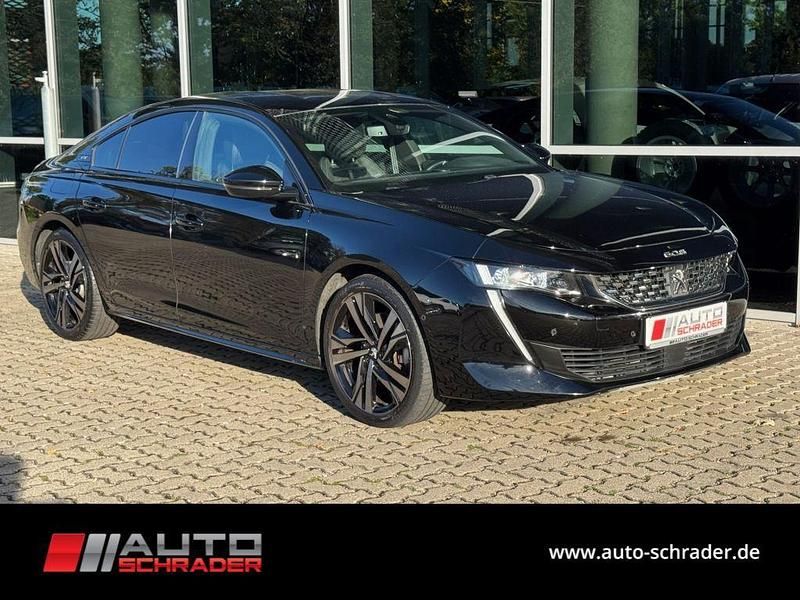 Schwarz Gebraucht 2021 Peugeot 508 GT Limousine | 25.770 € (Fairer Preis) - Bild 1/4