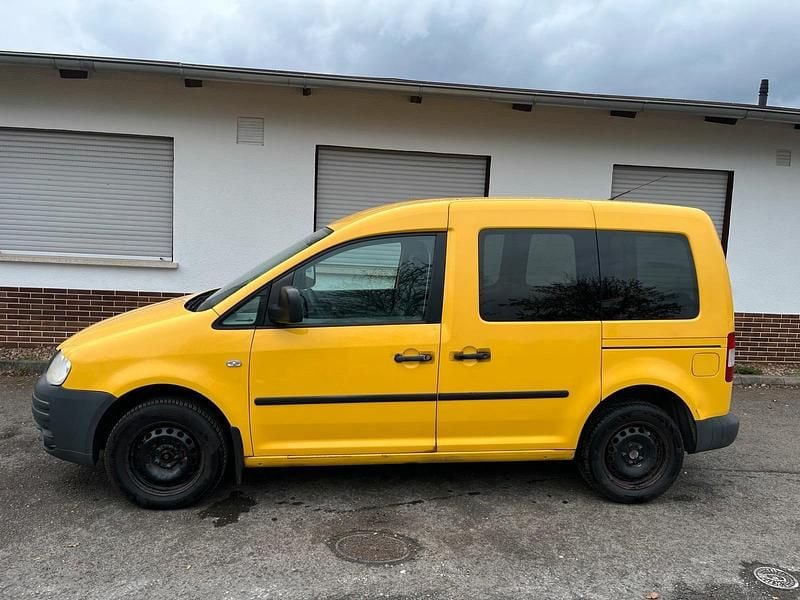 Gebraucht VW Caddy 101 PS (74 kW) 2007 Gelb Van / Kleinbus