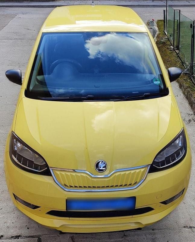 Gebraucht Skoda Citigo-e IV Style 61 kW (83 PS) 2020 Gelb Kleinwagen
