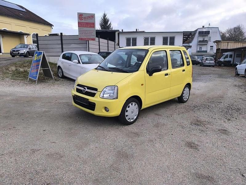 Gelb Gebraucht 2005 Opel Agila Basis Kleinwagen | 2.999 € (Teuer) - Bild 1/4