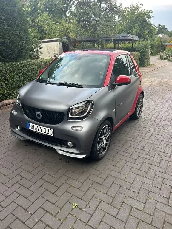 Gebraucht Smart ForTwo Cabrio Brabus Xclusive 109 PS (80 kW) 2016 Grau Cabrio