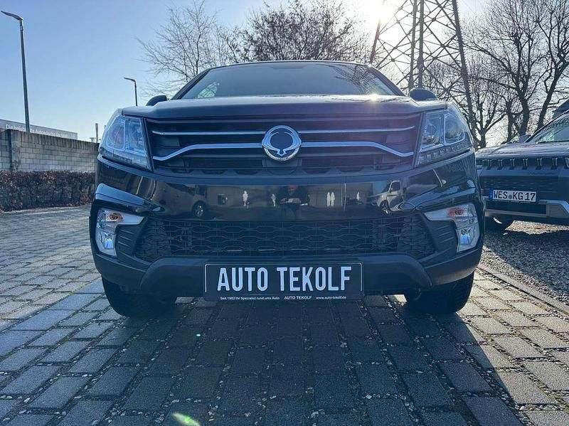 Gebraucht Ssangyong (KGM) Korando Sapphire 150 PS (110 kW) 2017 Space black mica lak SUV