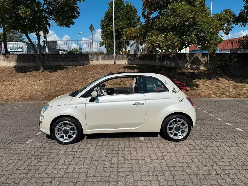 Gebraucht Fiat 500C 101 PS (74 kW) 2011 Weiß Cabrio