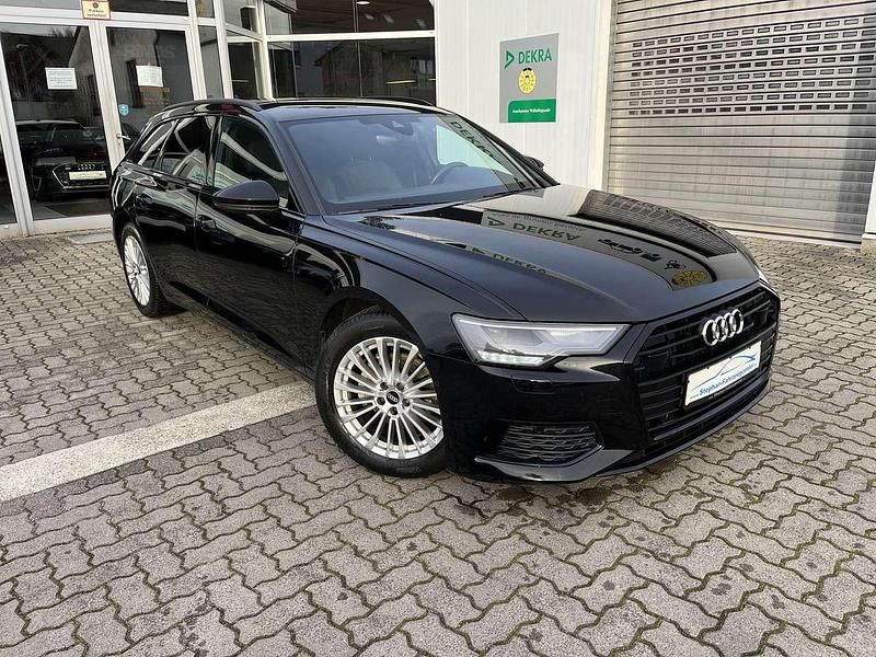 Mythosschwarz Gebraucht 2021 Audi A6 Design Kombi | 23.990 € (Guter Preis) - Bild 1/4