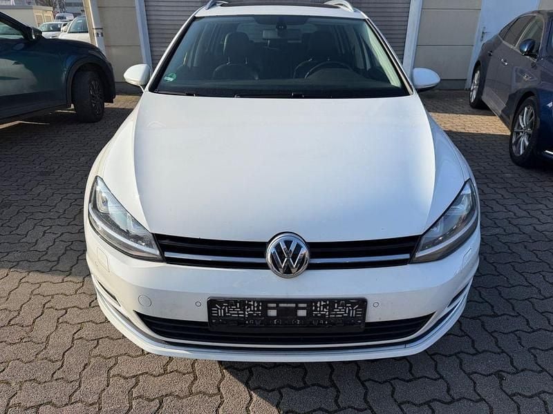Weiß Gebraucht 2014 VW Golf VII Highline Kombi | 6.999 € (Superpreis) - Bild 1/4