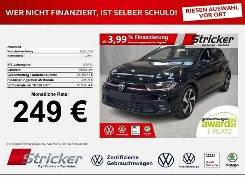 Schwarz Gebraucht 2024 VW Polo GTI Kleinwagen | 24.949 € (Guter Preis) - Bild 1/3