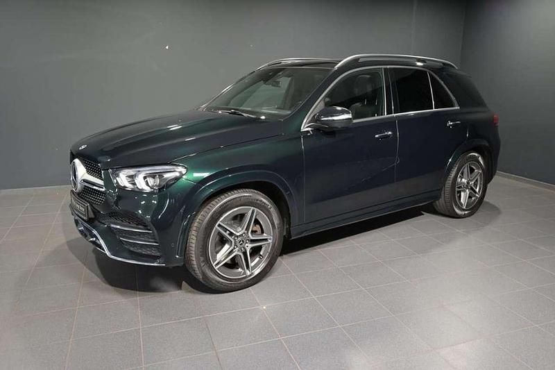 Grün metalliclack smaragdgrün Gebraucht 2022 Mercedes GLE580 AMG SUV | 66.970 € (Guter Preis) - Bild 1/3