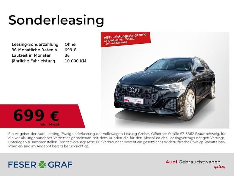 Gebraucht Audi Q8 Ambiente 231 PS (169 kW) 2025 Mythosschwarz metallic SUV