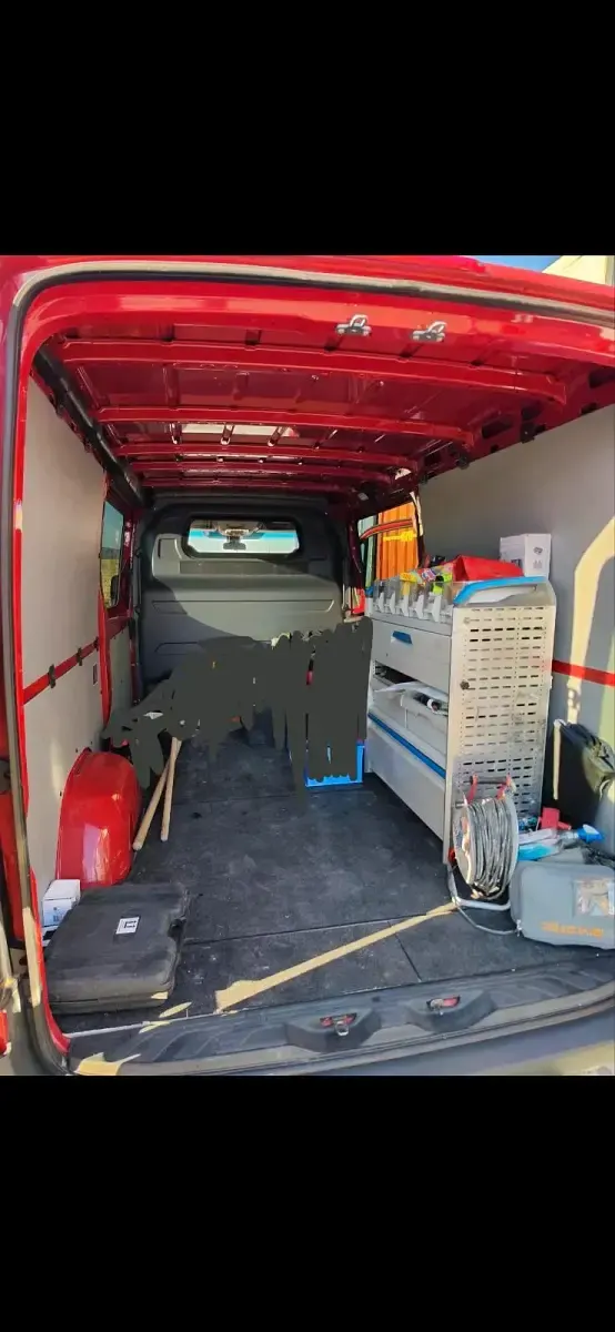 Używany Mercedes Sprinter 142 KM (104 kW) 2019 Czerwony Van