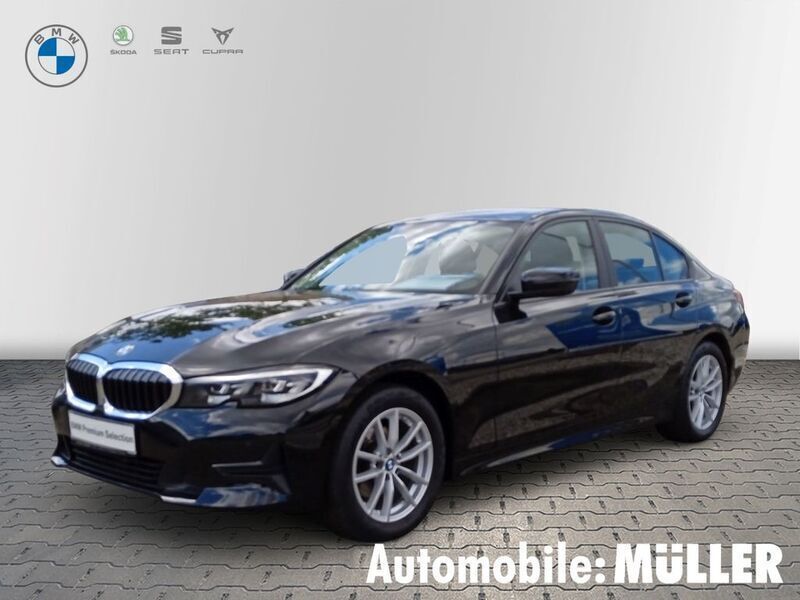 Schwarz Gebraucht 2021 BMW 320 Sport Line Limousine | 29.950 € (Guter Preis) - Bild 1/4