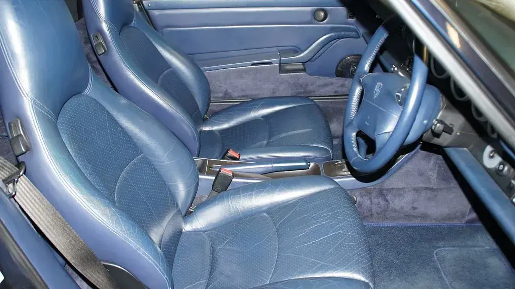 Gebraucht Porsche 993 286 PS (210 kW) 1996 Blau Cabrio