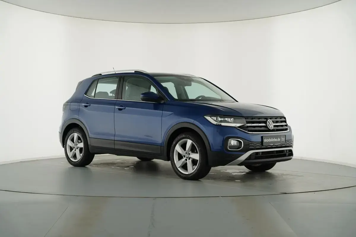 Gebraucht VW T-Cross Style 110 PS (80 kW) 2022 Blau SUV