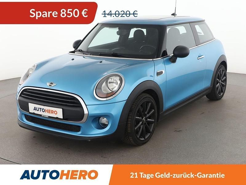 Blau Gebraucht 2018 Mini ONE Kleinwagen | 12.840 € (Fairer Preis) - Bild 1/3