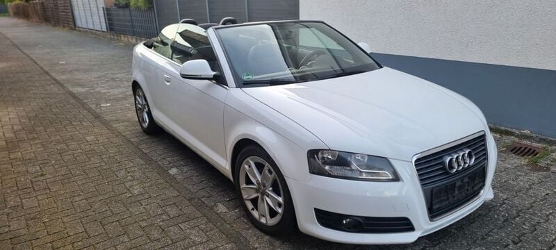Weiß Gebraucht 2009 Audi A3 Cabriolet Ambition Cabrio | 5.000 € (Guter Preis) - Bild 1/4