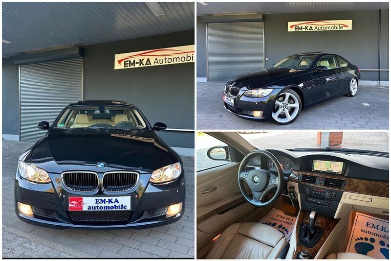 Schwarz Gebraucht 2007 BMW 330 Sport Line | 7.500 € - Bild 1/4