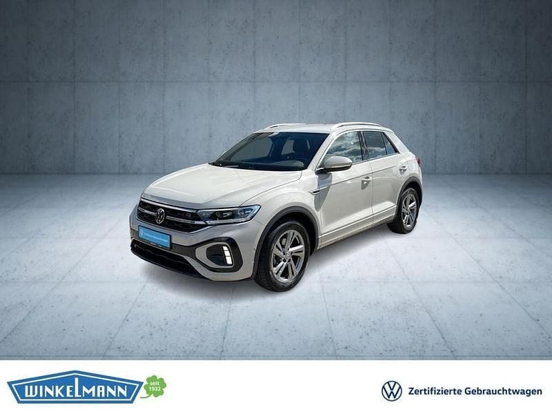 Grau Gebraucht 2022 VW T-Roc R-line SUV | 19.750 € (Superpreis) - Bild 1/4