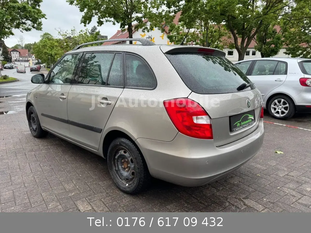 Gebraucht Skoda Fabia Style 69 PS (50 kW) 2009 Beige Kombi
