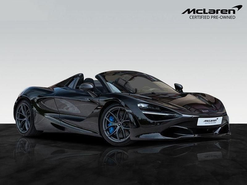Schwarz Gebraucht 2021 McLaren 720S Cabrio | 259.720 € (Superpreis) - Bild 1/4