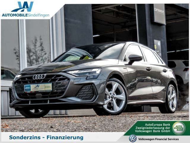 Grau Gebraucht 2022 Audi A3 Sportback S-Line Kleinwagen | 38.900 € - Bild 1/4