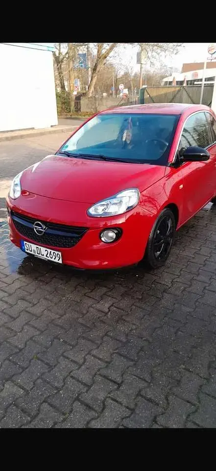 Gebraucht Opel Adam Glam 87 PS (63 kW) 2018 Schwarz Kleinwagen