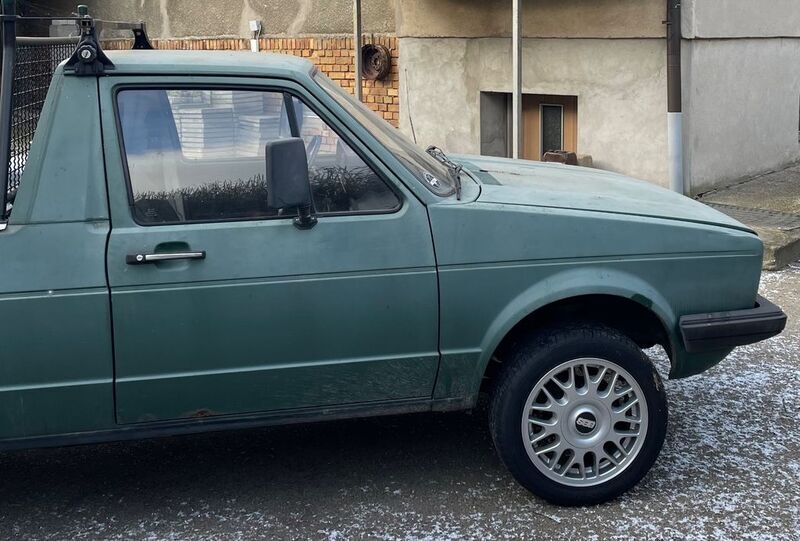 Gebraucht VW Caddy 54 PS (39 kW) 1989 Grün Van / Kleinbus