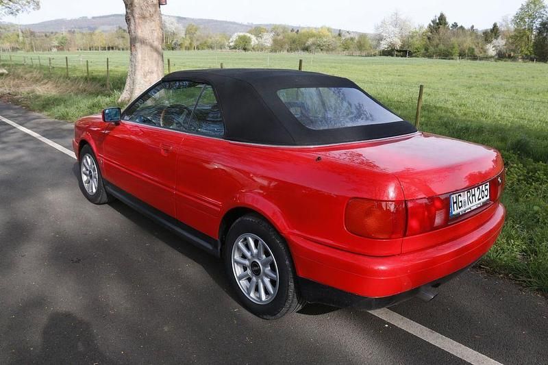 Gebraucht Audi Cabriolet 133 PS (97 kW) 1992 Rot Cabrio