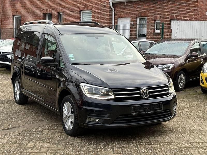 Gebraucht VW Caddy Maxi Comfortline 150 PS (110 kW) 2019 Schwarz Van / Kleinbus