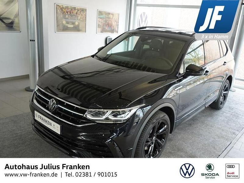 Schwarz Gebraucht 2024 VW Tiguan Allspace R-line SUV | 43.995 € (Fairer Preis) - Bild 1/4